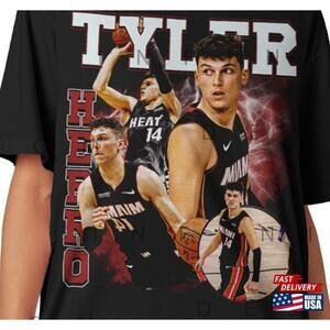 Tyler Herro Shirt Professional Basketball Players Tshirt Unisex